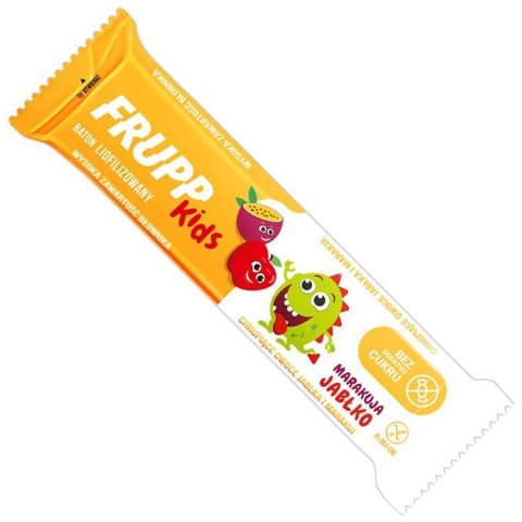 Baton Frupp KIDS jabłko-marakuja Celiko, 9g