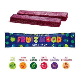 Batonik owocowy - jeżyna i mięta Fruit Mood, 20g