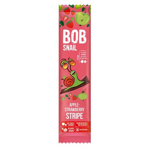 Bob Snail Stripe jabłkowo-truskawkowy 14g