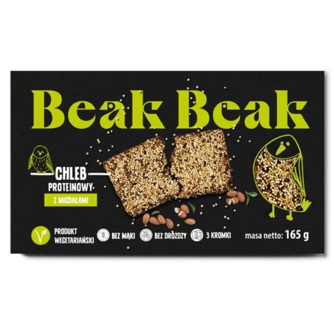 Chleb Proteinowy z migdałami Beak Beak, 165g