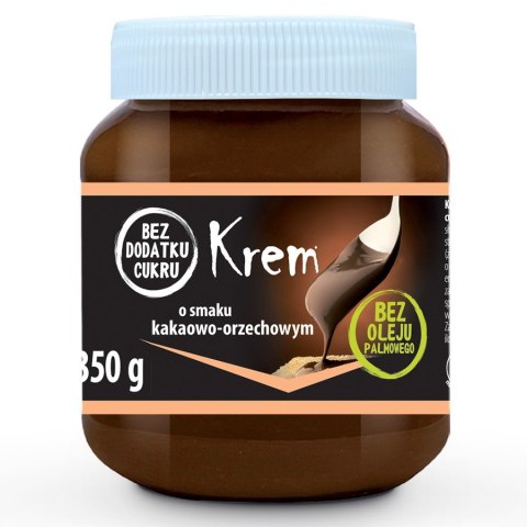 Krem o smaku kakaowo-orzechowym bez dodatku cukru i oleju palmowego CD, 350 g