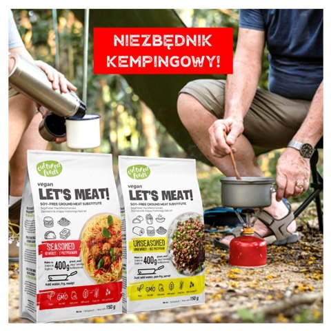 Let's Meat! Roślinny zamiennik mięsa - bez przypraw Cultured Foods 150g