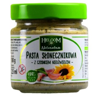 Pasta słonecznikowa z czosnkiem niedźwiedzim Helcom 180g