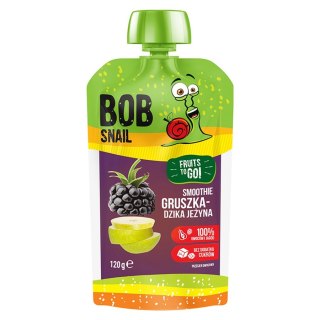 Smoothie gruszkowo-jeżynowe bez dodatku cukru Bob Snail 120g