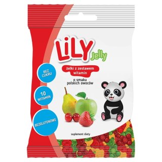 Żelki z zestawem witamin o smaku polskich owoców LILY Jelly, 80g