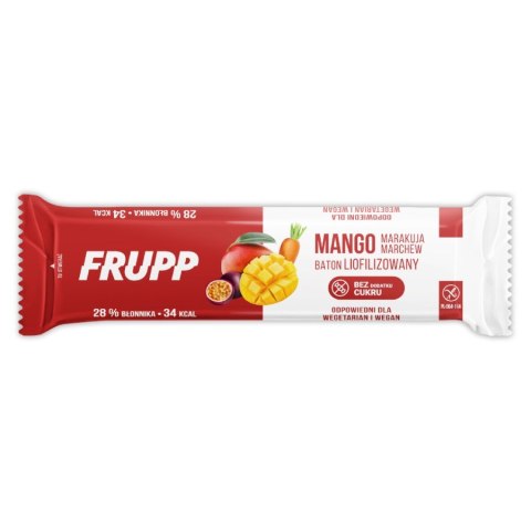 Baton Frupp mango-marakuja-marchew Celiko, 10g