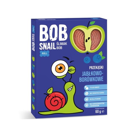 Bob Snail jabłko-borówka 60g