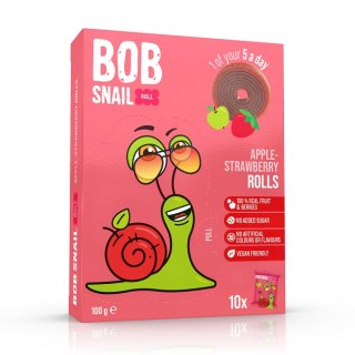 Bob Snail jabłko-truskawka 100g