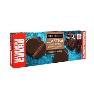 Ciastka kakaowe z kremem o smaku BROWNIE 128g