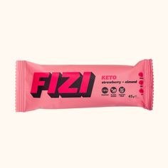 FIZI baton KETO Truskawka + Migdał, 45g