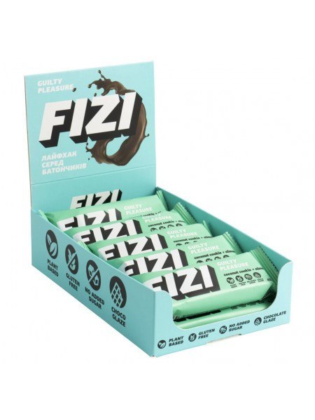 FIZI baton w polewie czekol. Coconut+ almond,45g