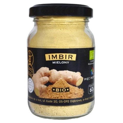 Imbir mielony BIO Pięć Przemian, 60 g