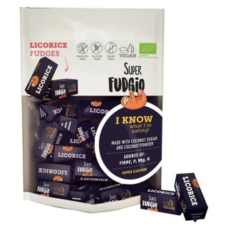 Krówki bezmleczne z lukrecją EKO Super Fudgio, 150g