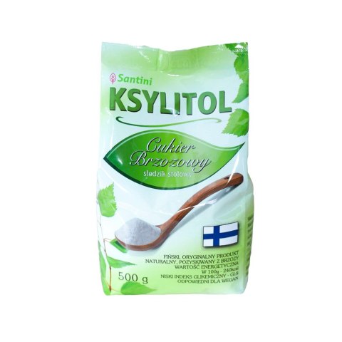 Ksylitol krystaliczny 500g TOREBKA, Santini