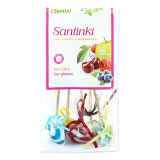 Lizaki MIX z ksylitolem 50g (5x10g), Santinki