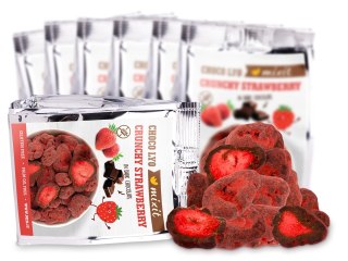 Mixit chrupiaca Truskawka w ciemnej czeko. 60g