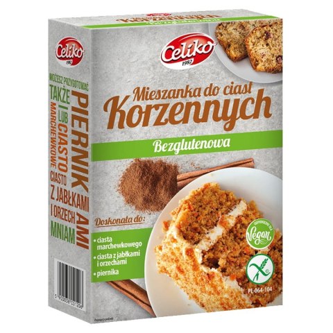 Mieszanka do ciast korzennych bezglutenowa Celiko, 300g