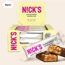 N!CK'S Nicks peanut butter protein bar, 50g