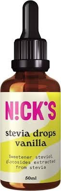 N!CK'S Nicks stevia drops vanilla, 50 ml