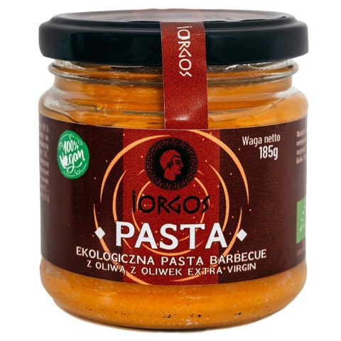 Pasta barbecue z oliwą z oliwek extra virgin Iorgos BIO, 185g