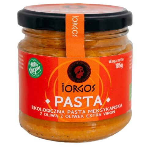 Pasta meksykańska z oliwą z oliwek extra virgin Iorgos BIO, 185g