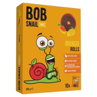 Przekąska "Mango" bez dodatku cukru Bob Snail, 100g