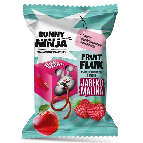 Przekąska owocowa o smaku jabłko-malina Fruit Fluk, 15 g