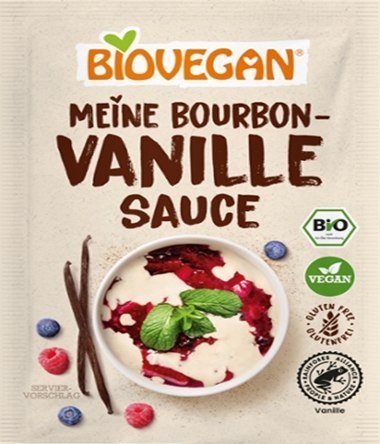 Sos waniliowy bezglutenowy bio (2x16g) 32g Biovega