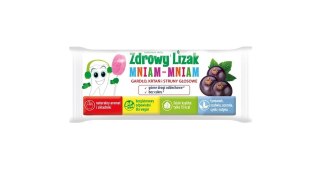 Zdrowy lizak Mniam-Mniam 6g smak czarnej porzeczki