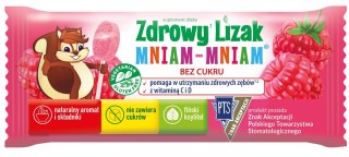 Zdrowy lizak Mniam-Mniam 6g smak malinowy