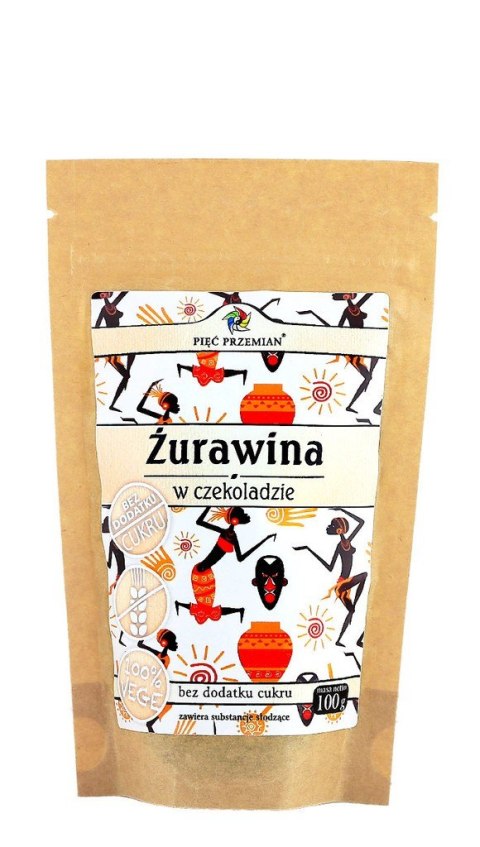 Żurawina w czekoladzie 100g słodzona erytrytolem