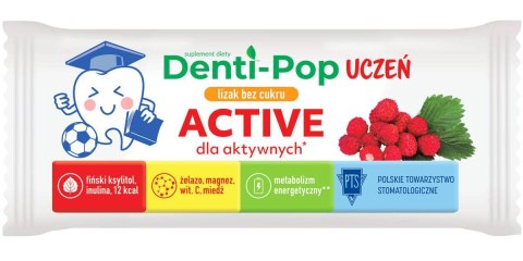 Denti-Pop Uczeń Active Lizak o smaku poziom 6g