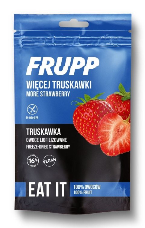 Frupp Truskawki liofilizowane, 13 g Celiko