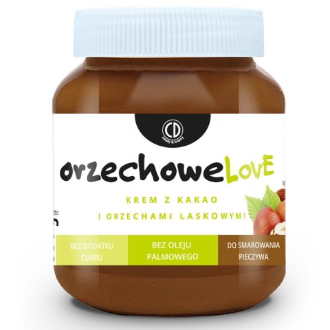 Krem o smaku orzechowo-kakaowym ORZECHOWELOVE CD 350g