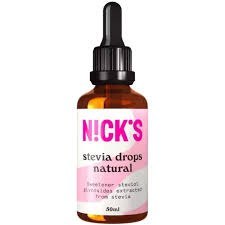 N!ICK'S Nicks stevia drops natural, 50 ml