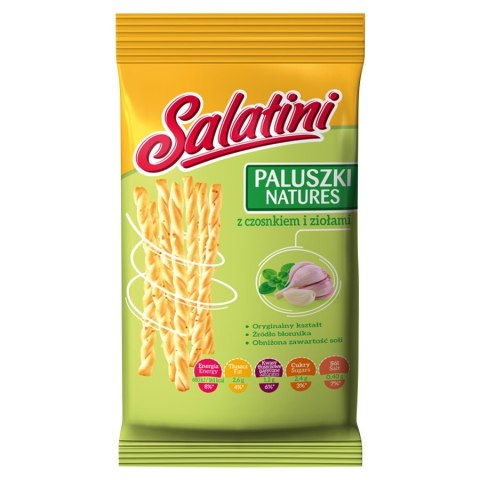 Paluszki Natures z czoskiem i ziołami Salatini, 40g