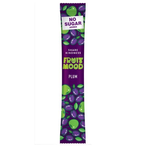 Przekąska owocowa - śliwka bez dodatku cukru FRUIT MOOD, 10g